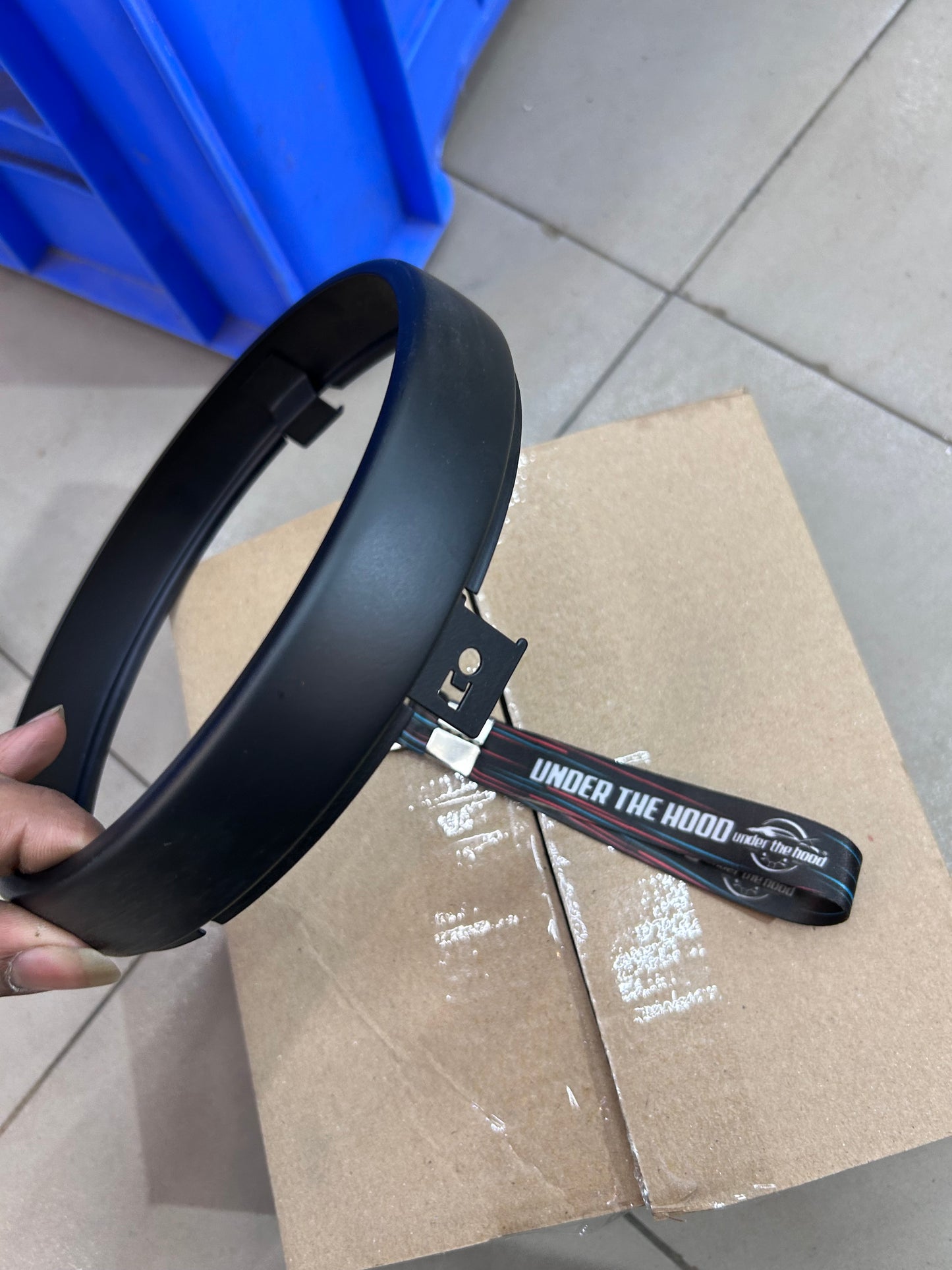 Headlamp Outer Rim (Black Bezel) for Royal Enfield Hunter 350 LED Headlight Only – RAN01331/C