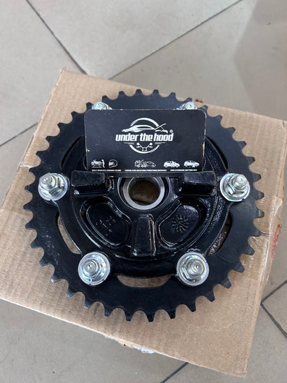 Royal Enfield Black Sprocket Carrier RAT00004/A for Interceptor 650 & Continental GT 650