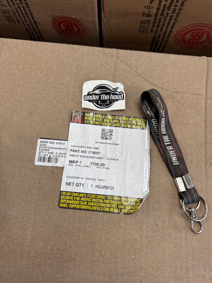 879007 – Front Mudguard Assembly, “Flicker” (NT51/VT31 Finish) for Thunderbird 350 (NTB), Thunderbird 500 (NTB) & Thunderbird X 350/500 (BS3–BS4/ABS) – Genuine Royal Enfield