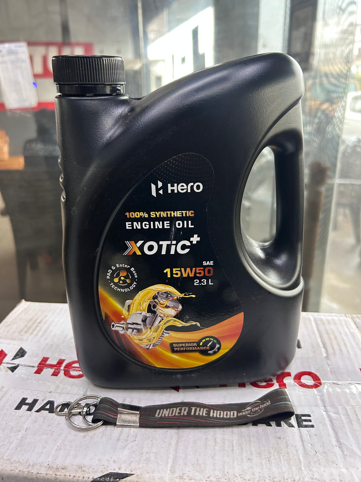 Hero Genuine Xotic+ 15W50 100% Synthetic Engine Oil 2.3L – Mavrick 440 | Harley-Davidson X440 15W50 MA2 Option