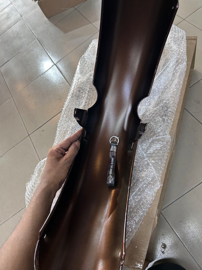 Royal Enfield Front Mudguard Assembly Brown & Gold Pinstripe RAG01134/A for Classic 350 Medallion Bronze