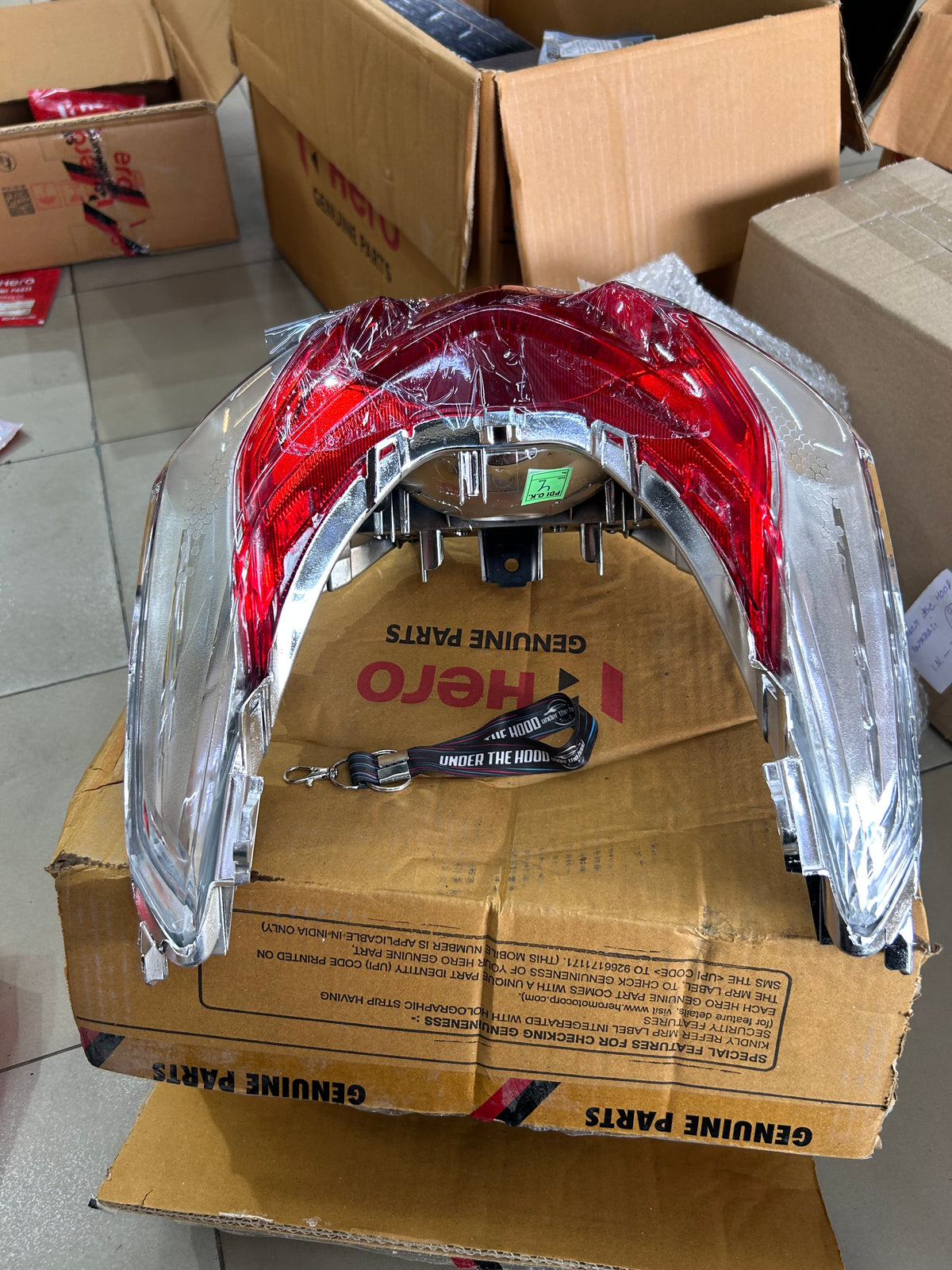 Hero Destini 125 Unit Tail Lamp Assembly | Genuine Rear Tail Light / Brake Light | 33702ABS001S