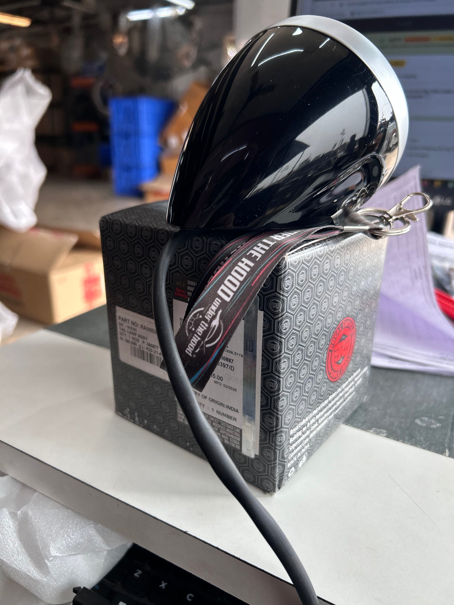 Tail Lamp Assembly (LED Rear Tail Light + Brake Light Unit) for Royal Enfield Super Meteor 650 (2023–On) – RAN00397/B