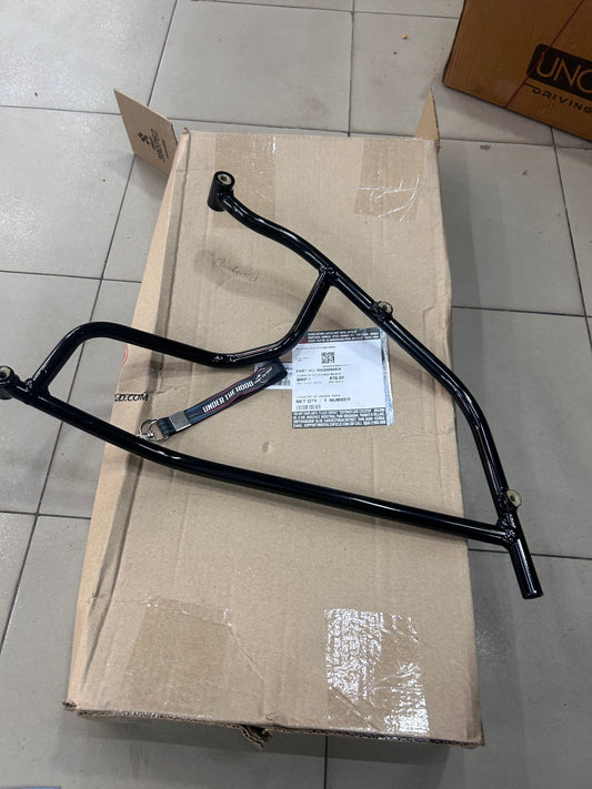 Royal Enfield RAQ00945/A – Carrier RH, Glossy Black – Right Rear Mudguard Support for Bullet 350 (J-Series, BS6) – Genuine OEM