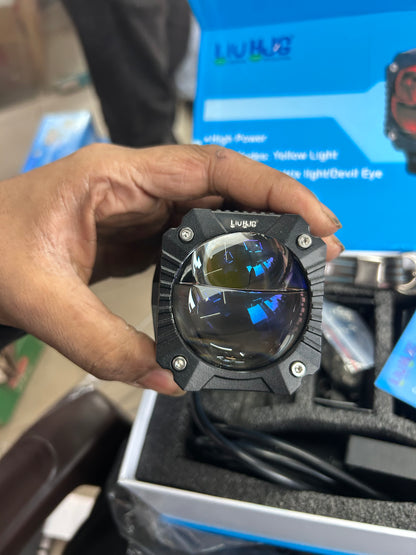 LIU HJG Guerrilla (Gorilla) Projector Fog Light – 4 Mode Yellow/White/Matrix/Devil Eye | HXK-P108