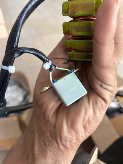 Royal Enfield 572389/A Stator & Pulsar Coil Assembly – Fits Bullet 350 X ES ABS, Classic 350 ABS (BSVI)