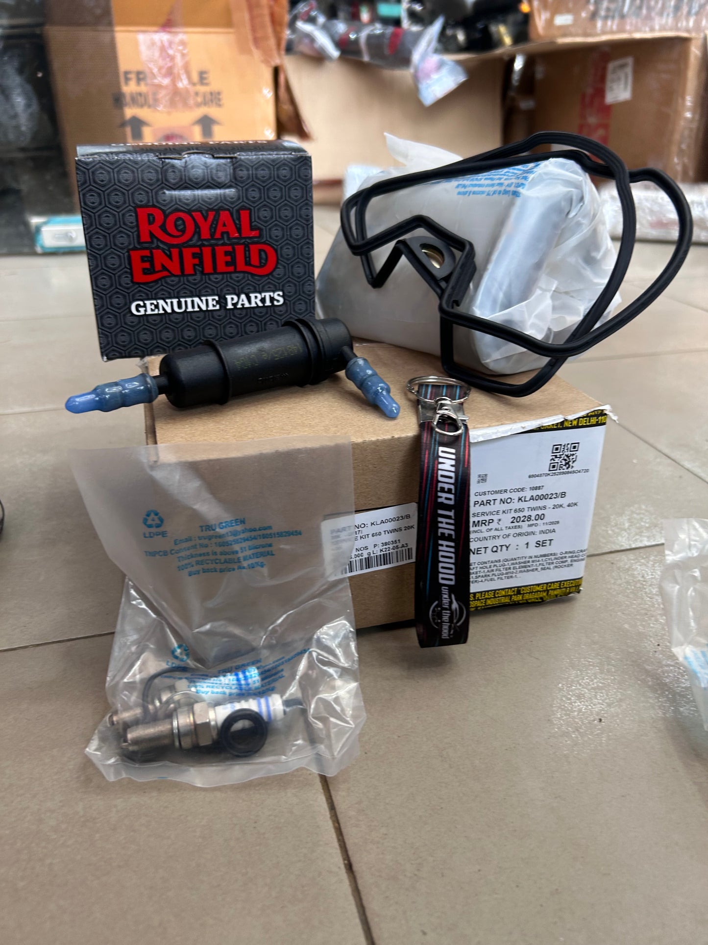 Royal Enfield 650 Twins Service Kit – 20K / 40K Major Service – Interceptor 650 & Continental GT 650 – KLA00023/B