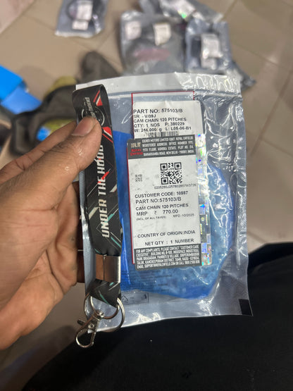 575103 – Cam Chain 120 Pitches (Timing Chain) for Royal Enfield 650 Twins – Interceptor 650, Continental GT 650, Super Meteor 650, Shotgun 650 (same 648cc twin) – Genuine OEM