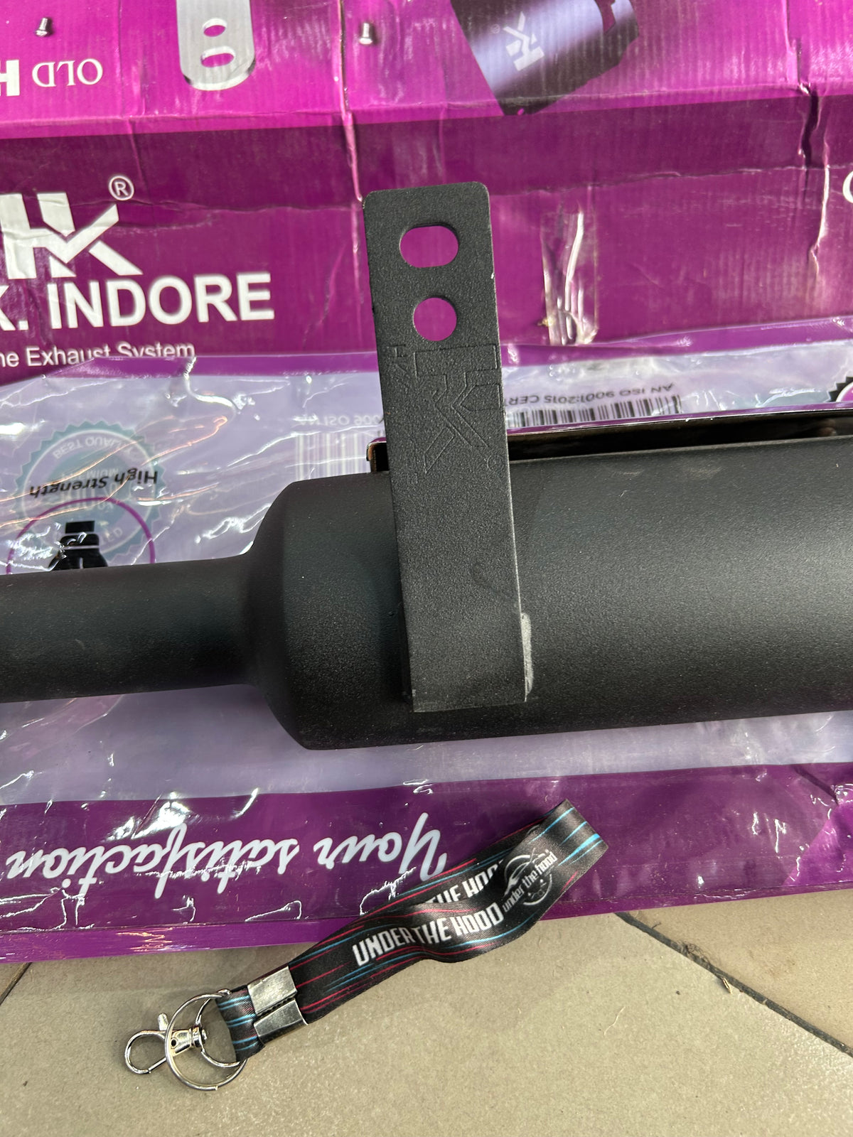 HKK Indore Indori Silencer for Royal Enfield UCE – With or Without End Cover
