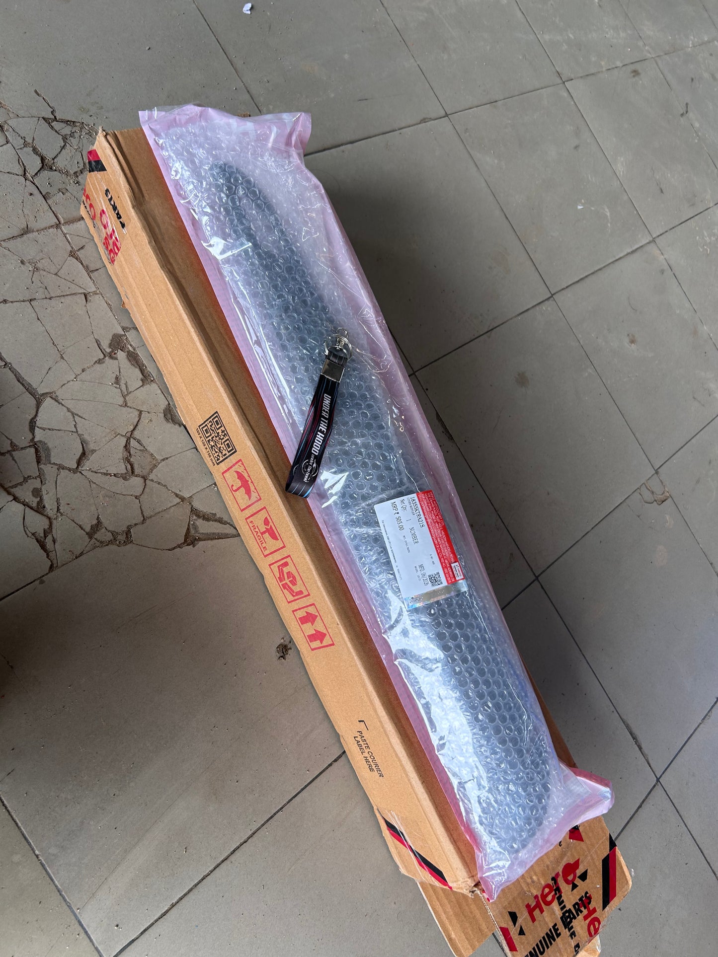 Hero Genuine Silencer / Muffler Cover for Glamour – 18355KTRA21S