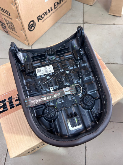 Royal Enfield Brown Touring Passenger Seat for Meteor 350 KXA00068