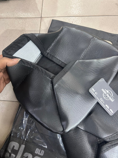 Heavy Duty Seat Cover Set for Royal Enfield Classic 350 & Classic 500 UCE – Black Split Seat Cover Kit (Aftermarket)