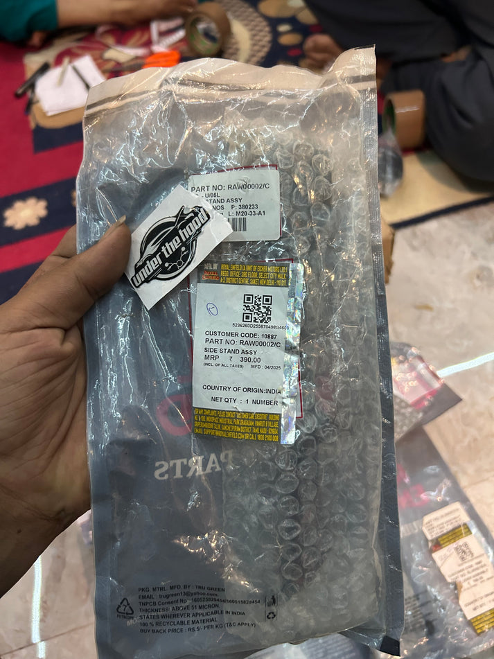 RAW00002 Side Stand Assembly – Classic 500 Euro IV & Bullet 350 ES ...