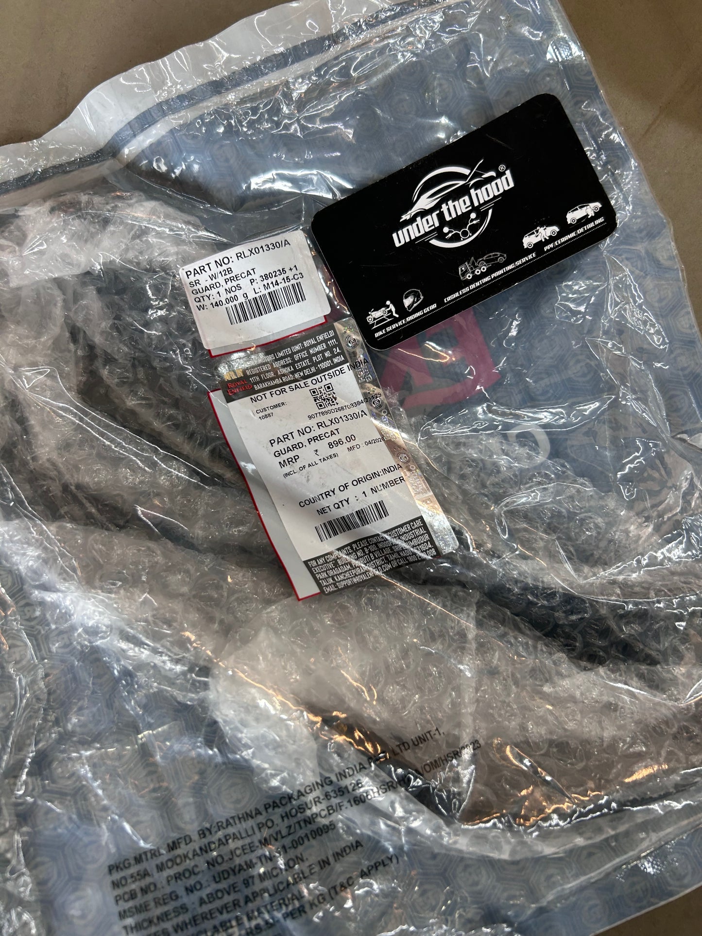 Royal Enfield Precat Guard RLX01330/A for Bear 650