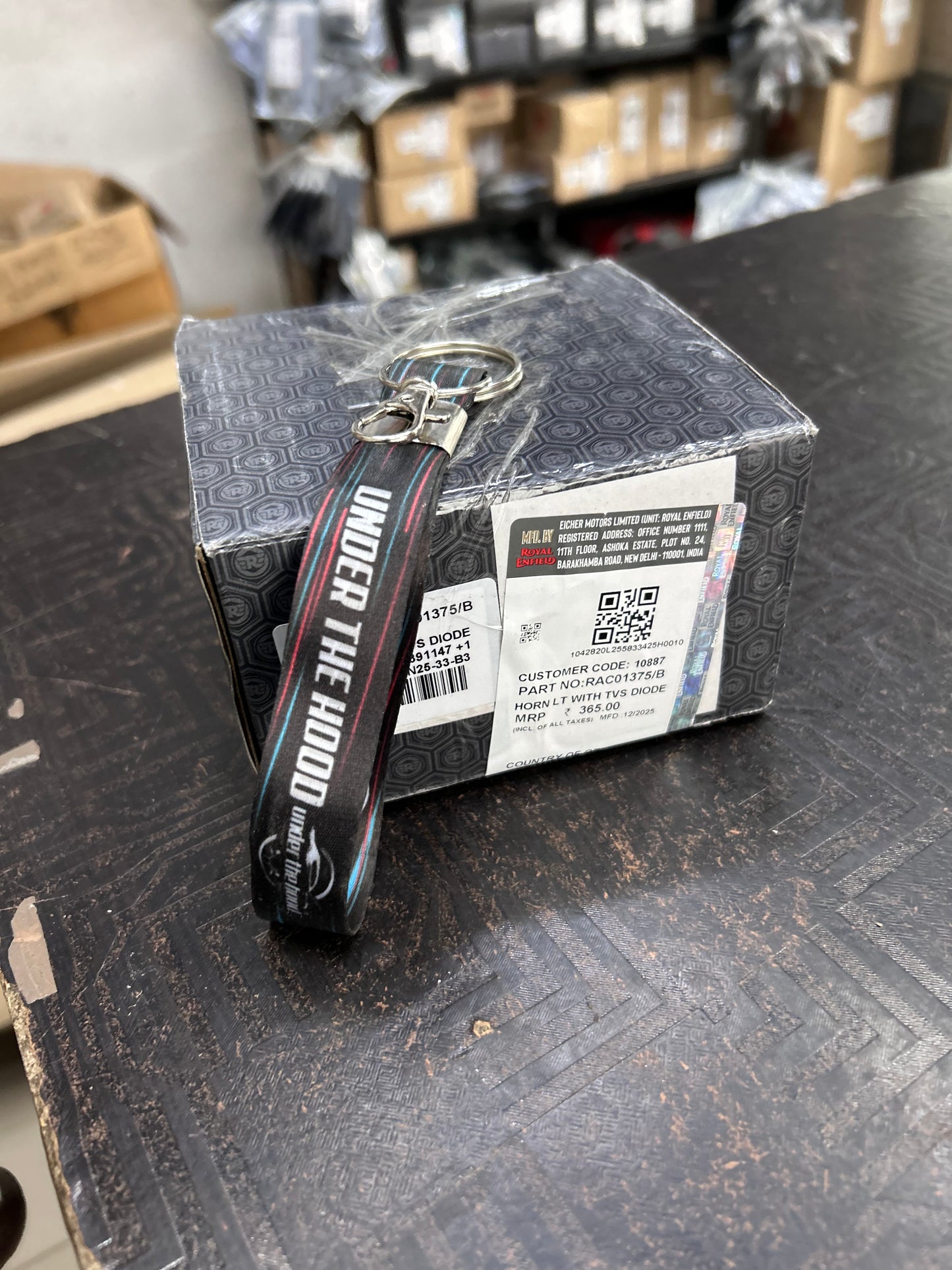 RAC01375/B Royal Enfield Horn LT (Low Tone) with TVS Diode for Bear 650 | Genuine OEM