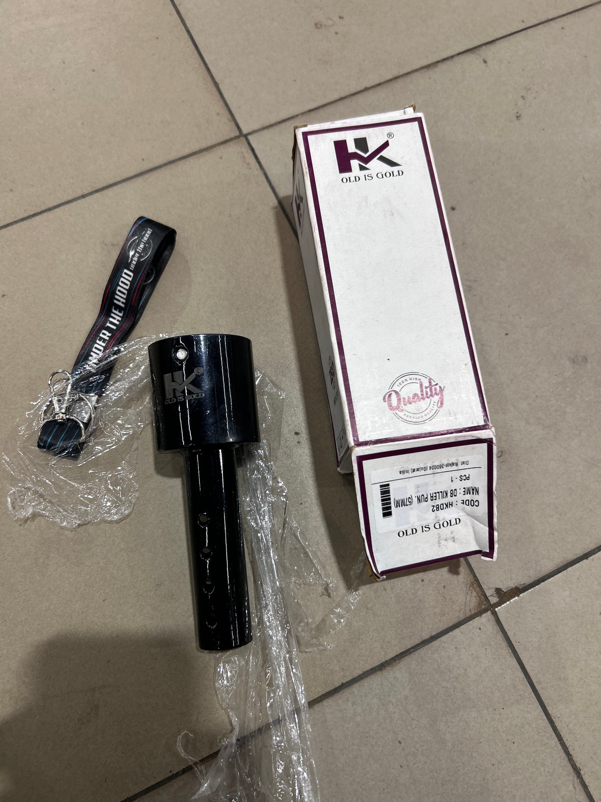 Royal Enfield Punjab Silencer DB Killer / Sound Reducer – HK Old Is Gold | 45mm, 57mm & 63mm