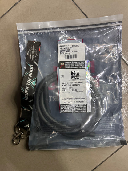 148126/C – Drain Hose (Fuel Tank / EVAP Drain) for Royal Enfield Interceptor 650 & Continental GT 650 – Genuine OEM