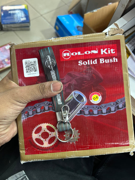 Rolon M-Ring Chain & Sprocket Kit KIT HBS 152 – TVS Apache New RTR 160 (R428HBS 124L, 13T/44T)