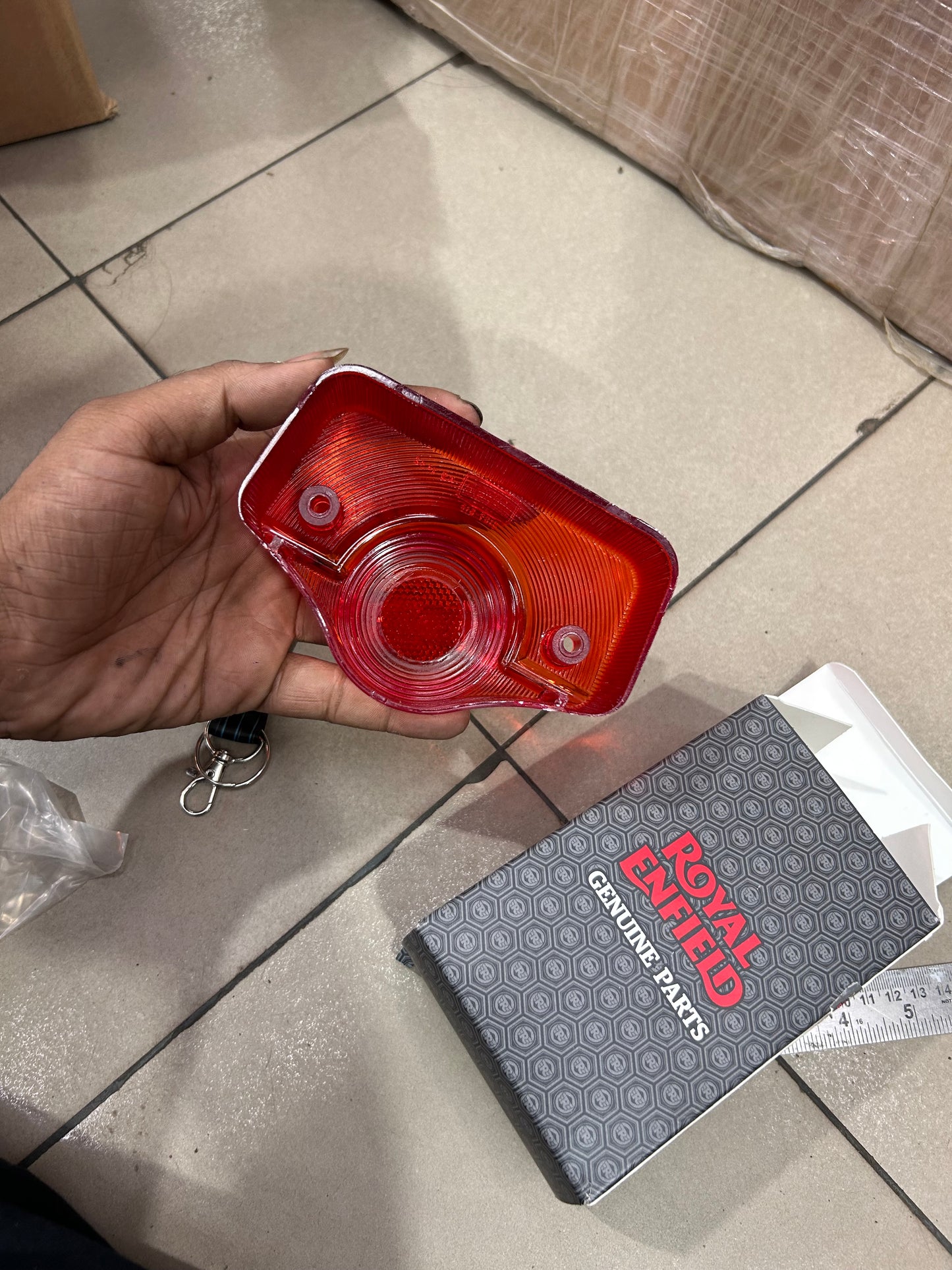 Royal Enfield Bullet 350 Old Bullet Tail Lamp Lens 140987