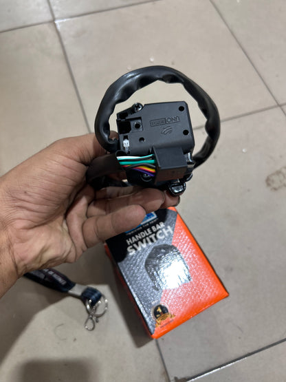 Royal Enfield Classic 350 / Bullet 350 / Electra / Thunderbird 350 Left Switch – UNO Minda SW-0665AN | RE 580441/A Ref