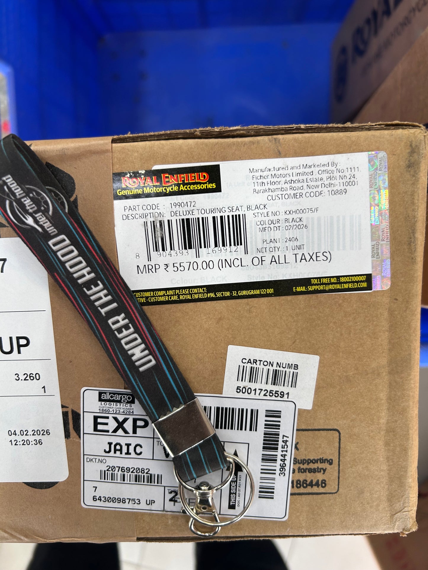 Black Deluxe Touring Dual Seat (Dual-Density Foam + 3D Net, Wider Base) for Interceptor 650 – 1990472