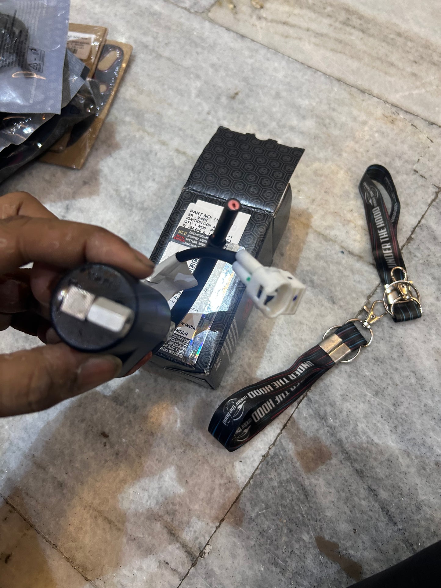 Royal Enfield 1100432/F Ignition Coil Assembly – OEM Coil for Classic 350 Reborn & Meteor 350 (2021+)