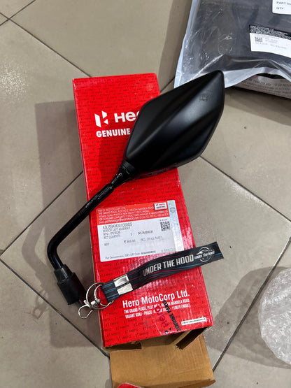 Hero Xtreme 125 XTEC2 Left Rear View Mirror Assembly | ADJSB4M001000GS