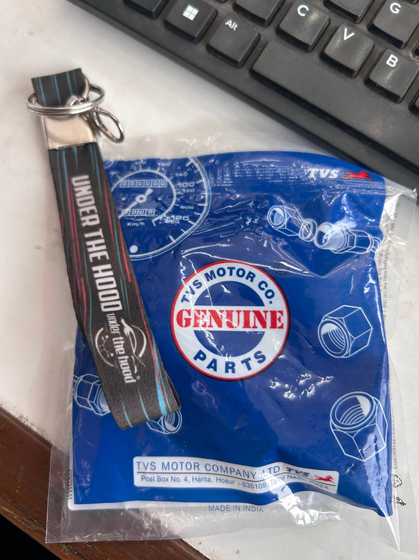 TVS N7320350 Rear Brake Pad Kit (Kit Pad Assy Rear) for Apache RR 310, RTR 310 & BMW G 310 R / GS / RR – Genuine TVS / Bybre