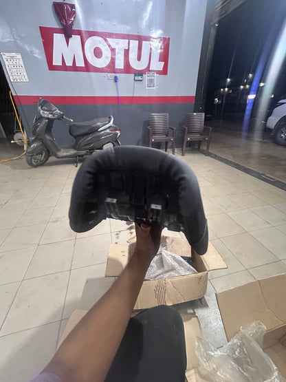 Royal Enfield 1120124/D Seat Assembly with Red Stitching for Thunderbird X (TBX 350/500) – Genuine OE