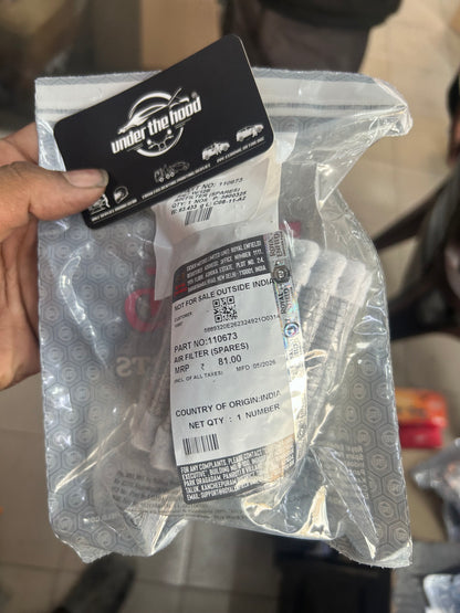 Royal Enfield Air Filter Element (Old Model, Metal Gauze Inside) | 110673 | Bullet 350 Genuine OEM