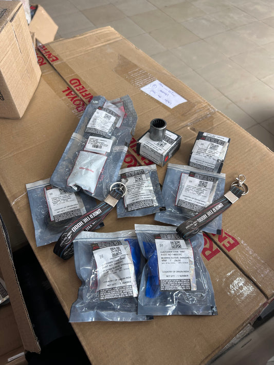 Swingarm Bush Kit (Combo) for Royal Enfield Interceptor 650 / Continental GT 650 – 148275, 148276, 148278, 148440, 148502, 148503 (Full Rebuild Set)