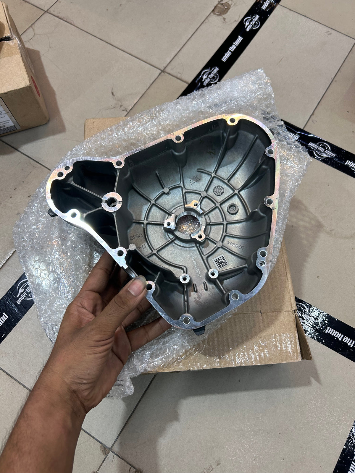 Royal Enfield Interceptor 650 & Continental GT 650 Black Engine Cover Conversion Kit