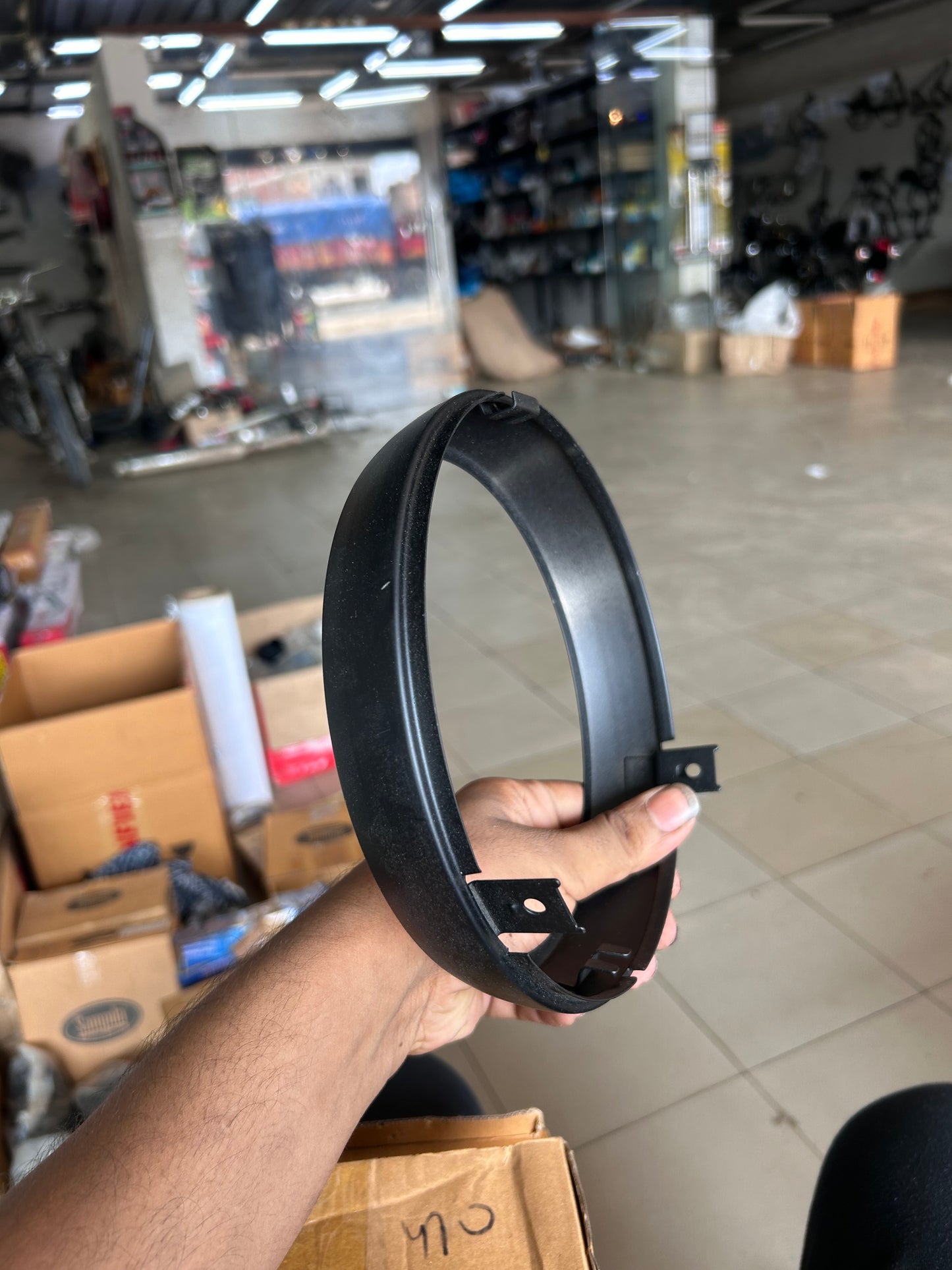 Headlight Rim For Meteor (To Fit Aftermarket Headlight)