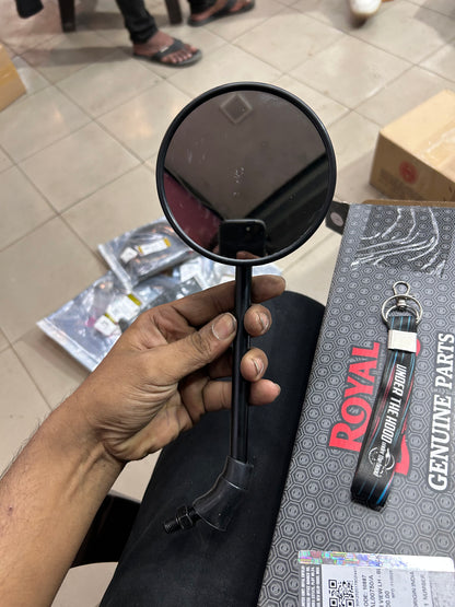 Royal Enfield RAL00750 – Mirror Rear View LH Black for Classic 350 Reborn (J-Series, OEM Left-Side Mirror)