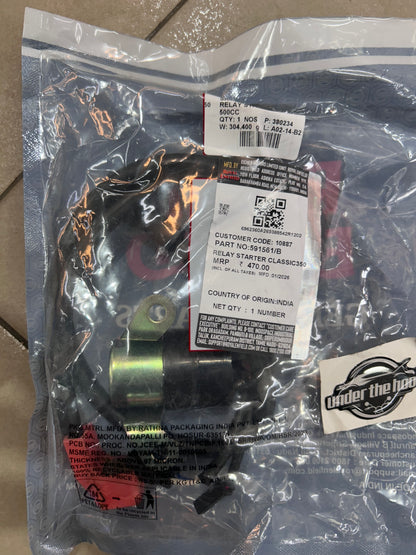 Royal Enfield Starter Relay (Relay Starter) 591561/B – Classic 350 / Electra 350 UCE (ES) / Classic 500 EFI / Bullet 500 EFI
