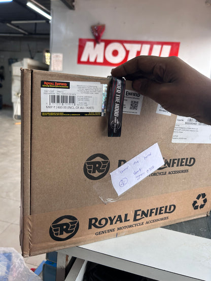 Royal Enfield Tinted Tall Flyscreen 1990542 — OEM Windshield / Flyscreen for Bear 650