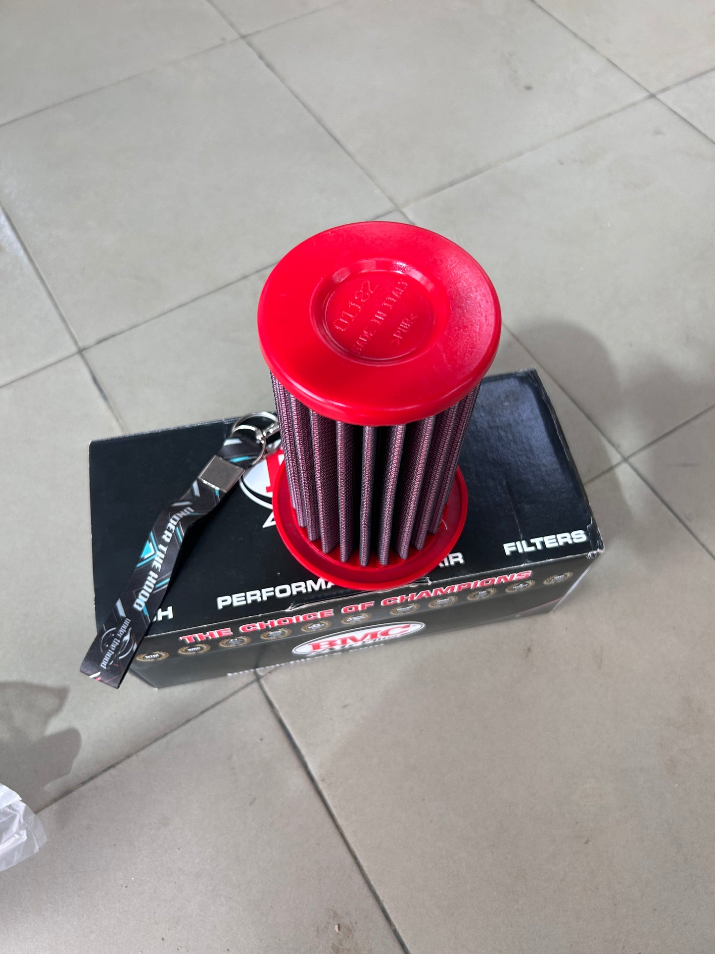 BMC Performance Air Filter FM01182 – Royal Enfield Super Meteor 650 / Shotgun 650 / Classic 650 – Washable High-Flow Cotton Intake