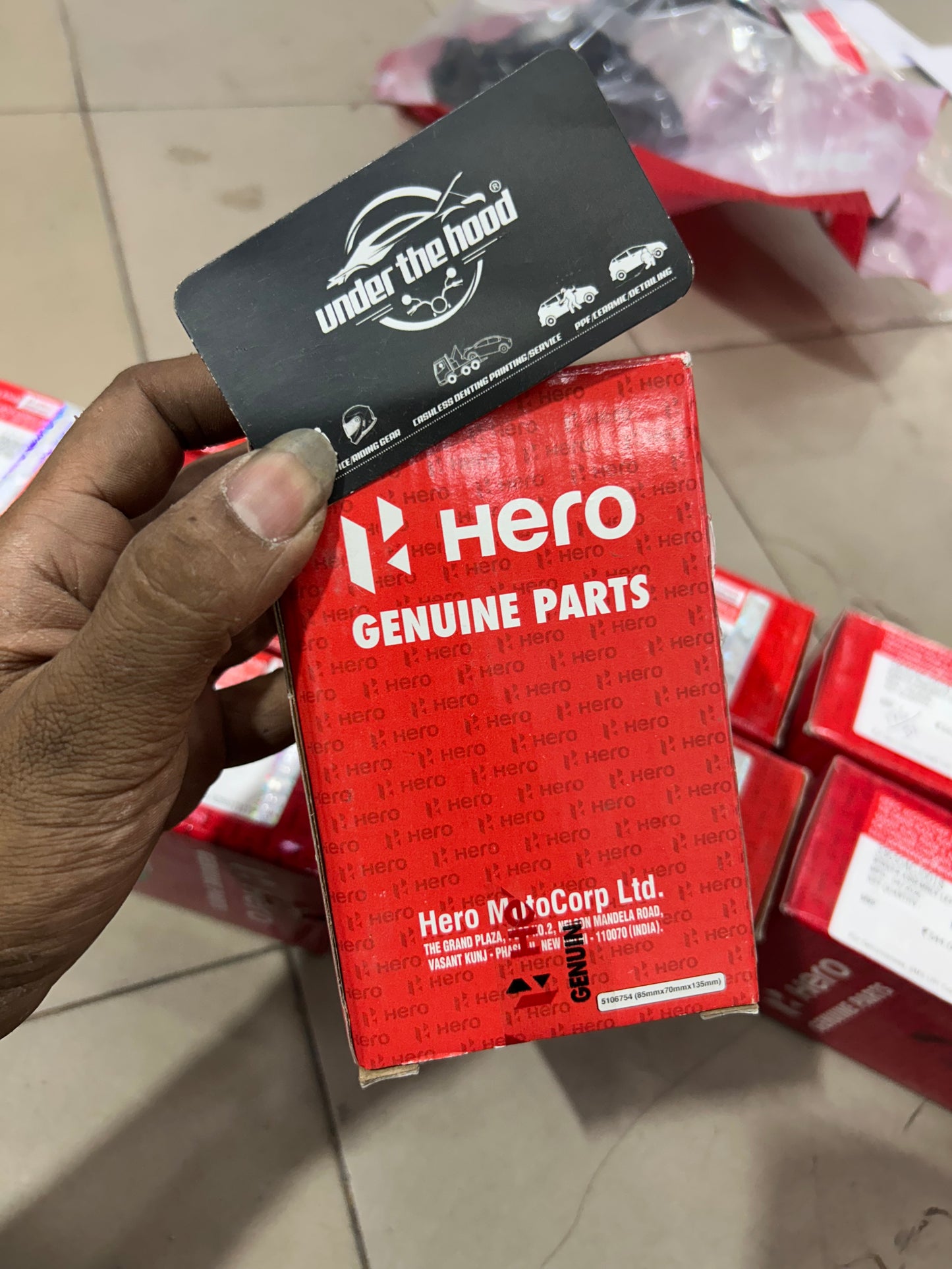 Hero Thumbsup Thunderwheel / Hero Mavrick Rear Right Winker Assembly 33600ACJ001