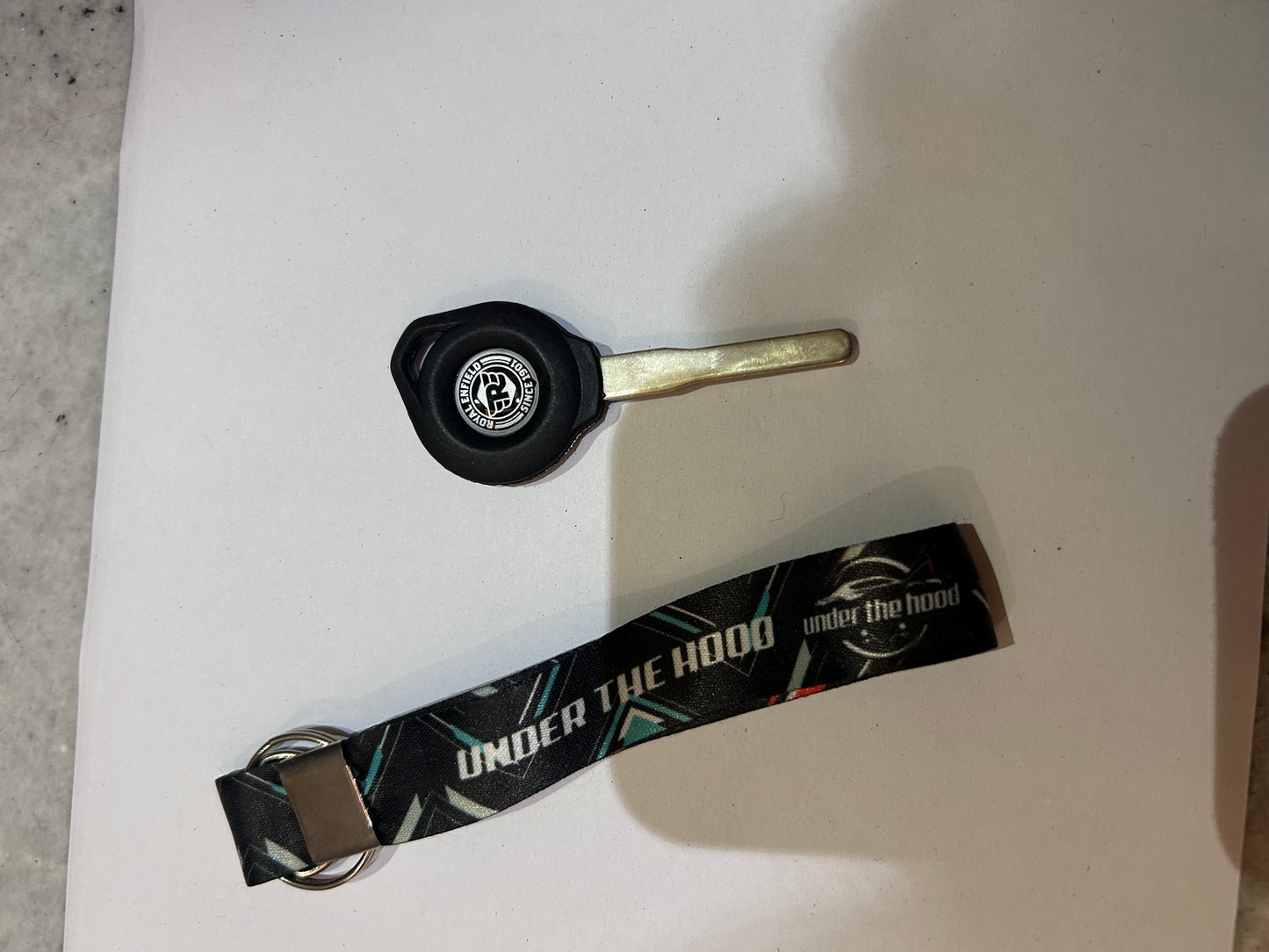 Royal Enfield RAP00009/A – Spare Key Blank (OEM) | Fits Meteor 350, Classic 350 Reborn, Hunter 350 & New Bullet 350 (J-Series)