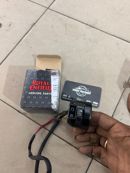 Royal Enfield 144354/B – Right Hand Switch Module (RH New) for Standard 350/500, Electra 4S & Machismo A350 – Genuine Old-Model Bullet OEM