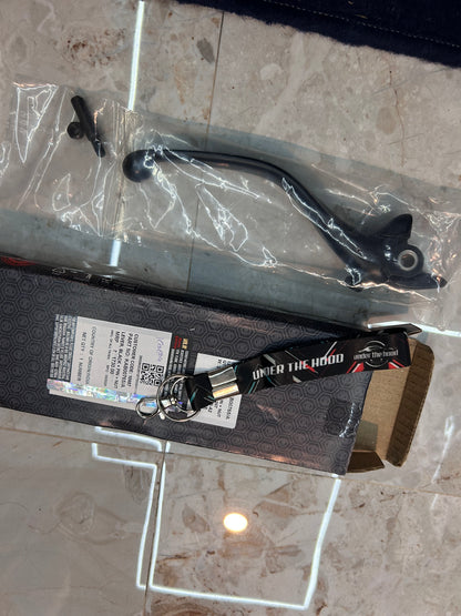Royal Enfield KAB00765/A – Adjustable Front Brake Lever (Black) with Pin & Nut | Classic 350 Reborn / New Bullet 350 J-Series (OEM)