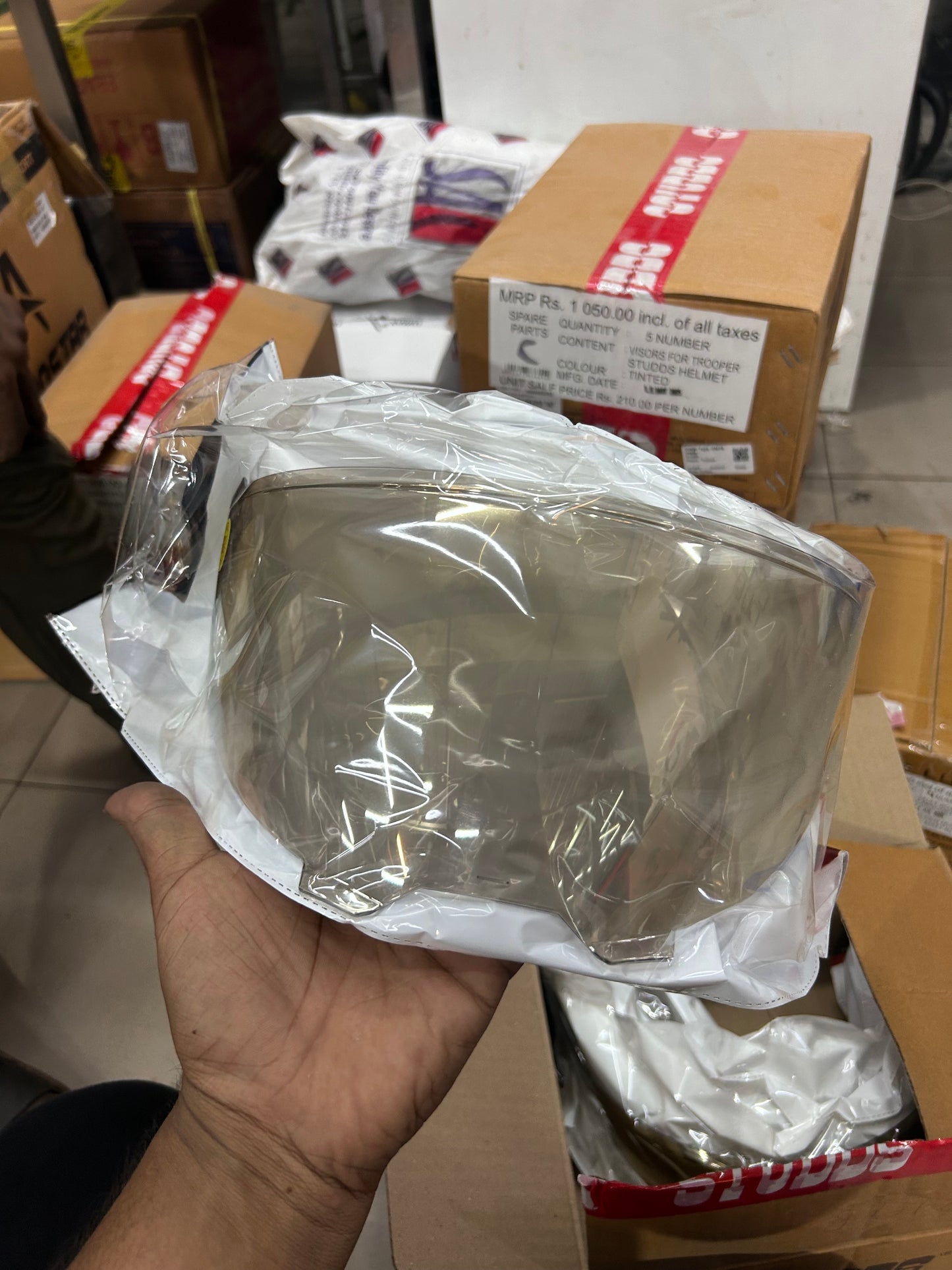 STUDDS TROOPER VISOR Visor For Studds Trooper Helmet