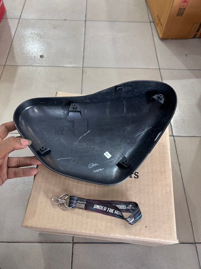Royal Enfield Meteor 350 Supernova Black LH Outer Cover with Sticker Halcyon Black RAV02810/A