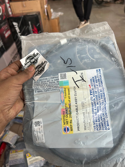 TVS Genuine Clutch Cable Assembly (Cable Assy Clutch) for TVS Ronin 225 – Part No. NF070210