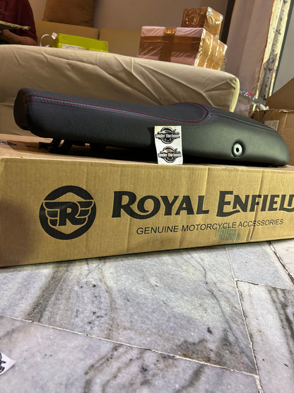 Royal Enfield 1990489 – Black Premium Touring Dual Seat for Continental GT 650 – Genuine GMA Comfort Seat