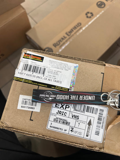 Royal Enfield 1990504 Silver Large Engine Guards – Stainless Steel Crash Guard for Interceptor 650, Continental GT 650 & Bear 650 (Genuine GMA)