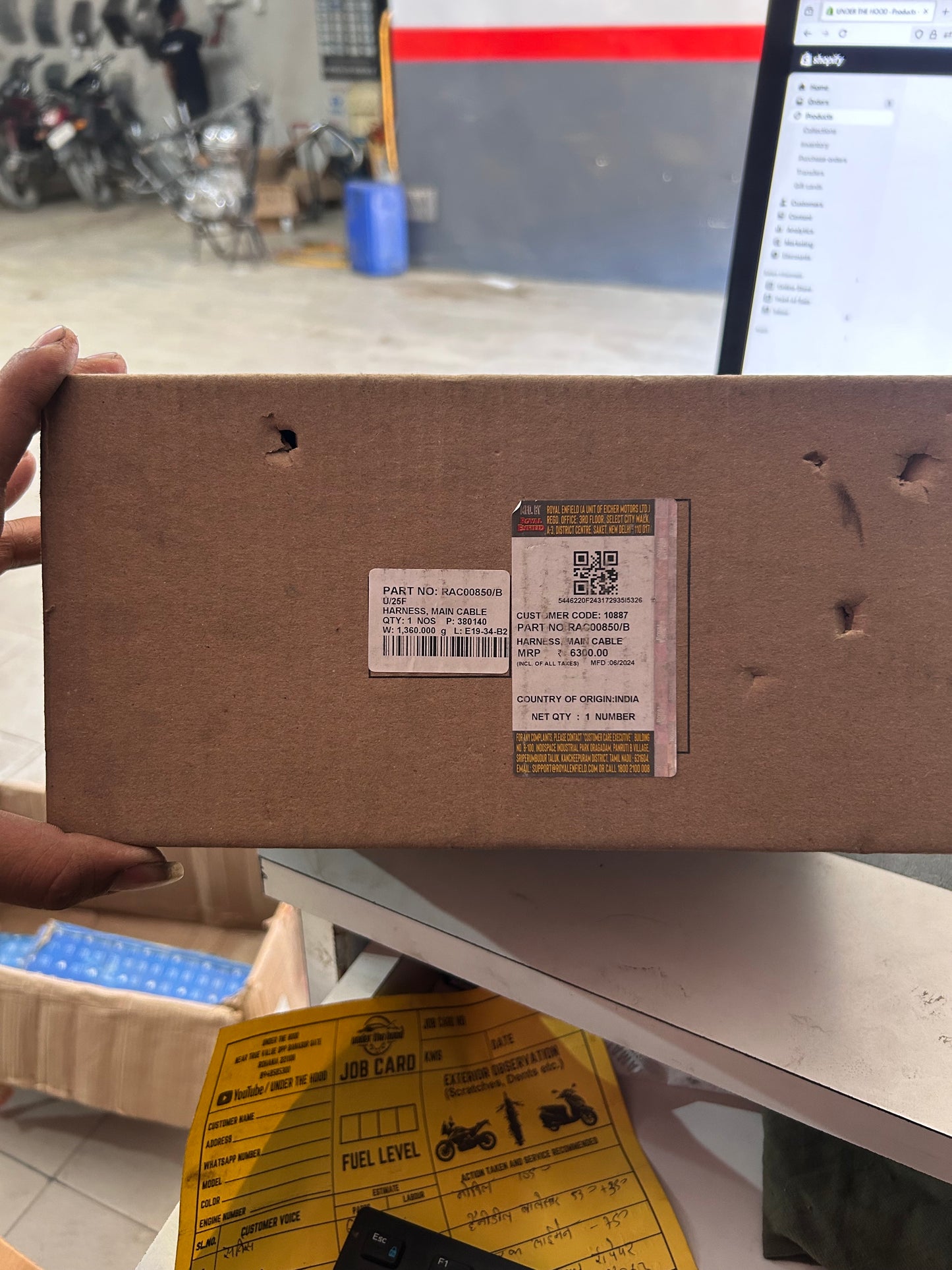 Royal Enfield RAC00850/B Main Wiring Harness Cable for Meteor 350