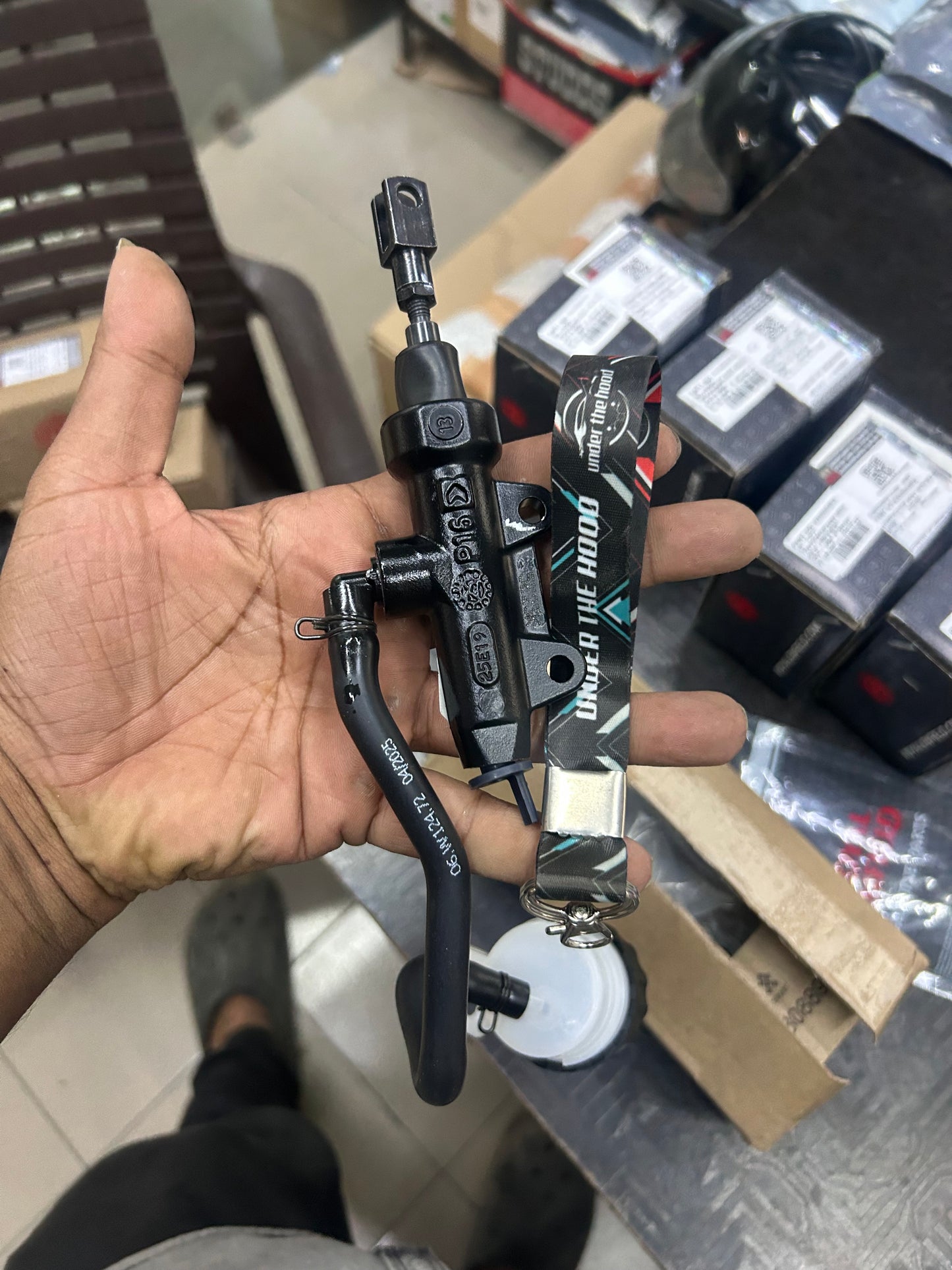 Royal Enfield Rear Brake Master Cylinder – 13 mm (OE) for Himalayan 450 & Guerrilla 450 — RAB00463/D