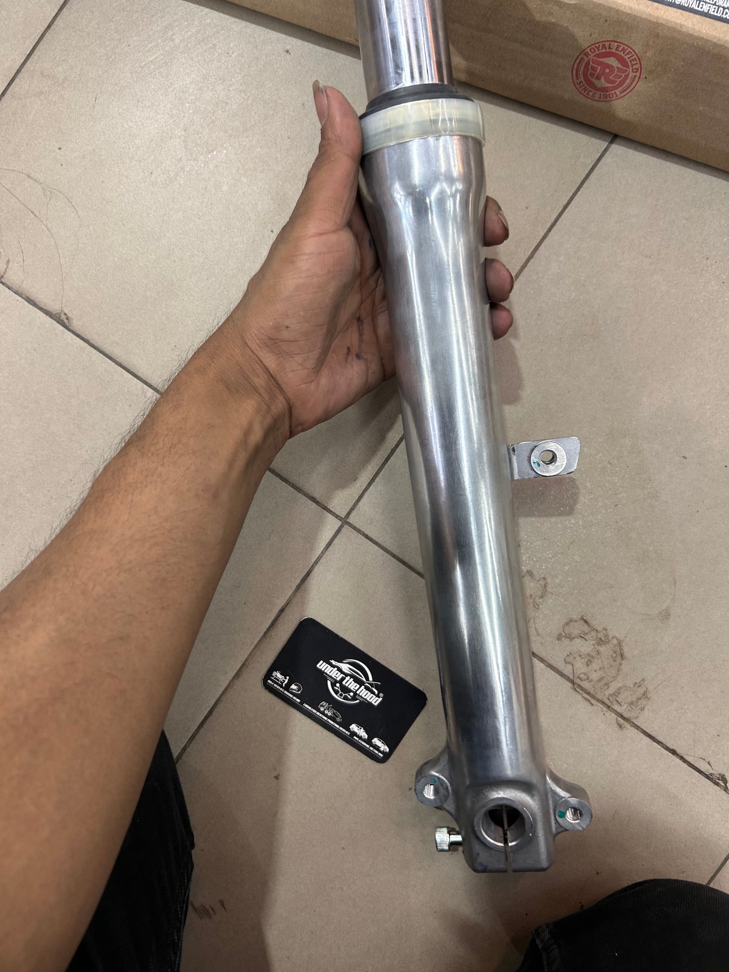 Royal Enfield Front Fork Assembly – LH (Left) – Classic 350 Reborn J-Series (BS6/Euro 5) – Part No. 1100183/D (family: 1100183/A, /B, /D)