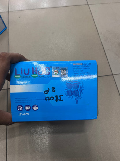 Hjg 4 Led Fog Lights With Cap (Set Of 2)